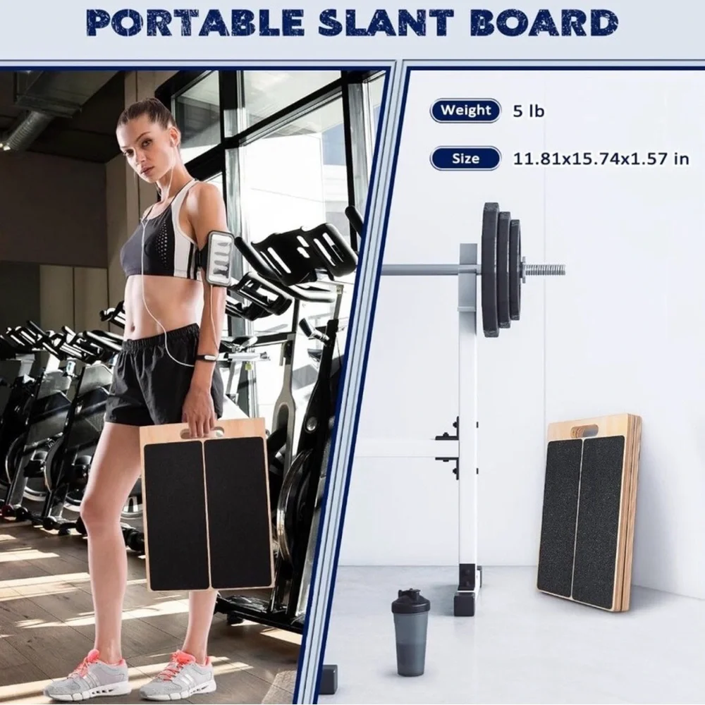 (NEW) Slant Stretch Board HEAVY DUTY 450lb Weight/ Pilates Stretch Calf and leg - Picture 7 of 12